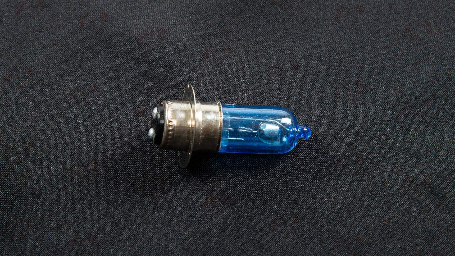 Лампа 12v35w35w P15D-25-1 (синяя колба) Альфа/Дельта