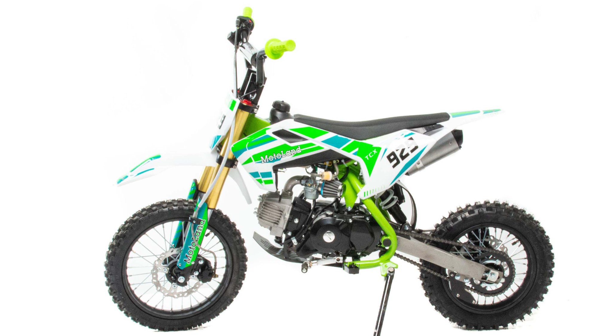 Питбайк  Motoland TCX125 E 14/12 зеленый